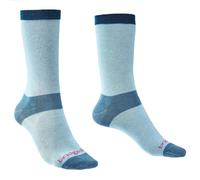 Bridgedale Women's LINER Base Layer Coolmax Liner Walking Boot Socks 2 Pairs Sky
