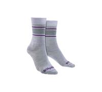 Bridgedale Women's Liner Base Layer Merino Wool Performance Boot Socks in Light Grey | Size: 5-6 Bridgedale Light Grey 5-6