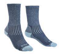 Bridgedale Womens Midweight Merino Comfort Sock - Blue, Size S-L