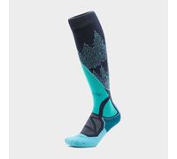 Bridgedale Women's Midweight Merino Ski Socks, Blue