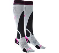 Bridgedale SKI Lightweight Merino Performance Women's - Medium Silver/Black