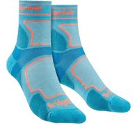 Bridgedale - Womens Running Ultralight Merino Socks - Blue Nylon - Size 5-6.5 (UK Shoe)