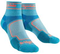 Bridgedale Women's Trail Running Ultralight T2 Coolmax Sport Low Cut Socks in Blue | Size: 7-8 Bridgedale Blue 7-8