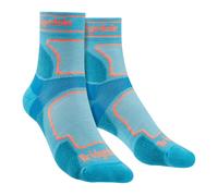 Bridgedale - Womens Running Ultralight Merino Socks - Blue Nylon - Size 7-8.5 (UK Shoe)
