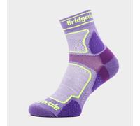 Bridgedale Women's Ultra Light T2 COOLMAX Sport Low Socks, Purple L