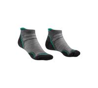 Bridgedale Womens Ultra Light T2 Merino Performance Low Sock Grey/Surf 260/264