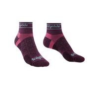 Bridgedale TRAIL RUN Ultralight T2 Merino Sport Low-Women's- Large-Damson