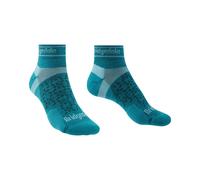 Bridgedale TRAIL RUN Ultralight T2 Merino Sport Low-Women's- Medium-Teal
