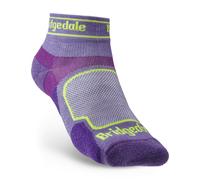 Bridgedale Women's Ultra-Lightweight T2 Coolmax Mini Crew Trail Run Socks {BR-710258} - Purple - Small