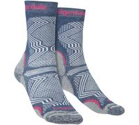 Bridgedale - Womens Hiking Ultralight Boot Socks - Dark Denim - Blue Nylon - Size 5-6.5 (UK Shoe)
