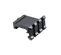 BRIDGEMOUNT Low Profile Tactical Picatinny/Weaver 90 Degree Angle Mount, 1.37 Long with 3 Slots by Lion Gears