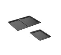 BridgePro Single and Dual Zone Baking/Crumb/Drip Tray (Single Zone dims: 32.6 x 45 x 1 cm; Dual Zone dims: 32.4 x 22.5 x 1 cm) - 36L Airfryer