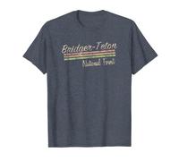Bridger-Teton National Forest Retro Vintage T-Shirt