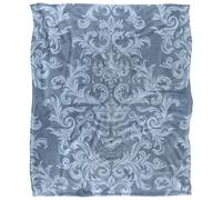 Bridgerton Bee Mask Damask Pattern Silky Touch Super Soft Throw Blanket 152 X 127 Cm