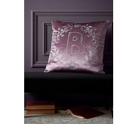 Bridgerton By Catherine Lansfield Lilac Regency Crown 45 x 45cm Filled Cushion Lilac