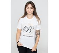 Bridgerton - Comic Style White - T-Shirt - white - M - 100% Cotton M