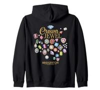 Bridgerton Crown Jewel Officially Licensed Zip Hoodie