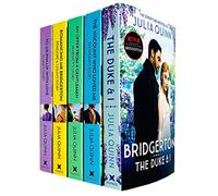 Bridgerton Family Book Series Complete Books 1 - 5 Collection Set by Julia Quinn NETFLIX