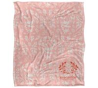 Bridgerton Heart Rings And Ribbon Silky Touch Super Soft Throw Blanket 152 X 127 Cm, White