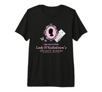 Bridgerton I Get My Tea from Lady Whistledown Premium T-Shirt