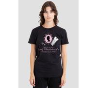 Bridgerton - I Get My Tea From Lady Whistledown T-Shirt, Black Netflix Black S