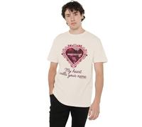 Bridgerton My Heart Calls Your Name Unisex T Shirt, Natural, Small