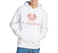 Bridgerton Occupy My Thoughts Unisex Hoodie, White, X-Large