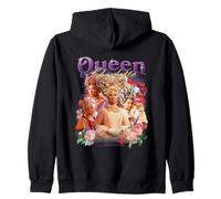 Bridgerton Queen Charlotte Vintage Zip Hoodie