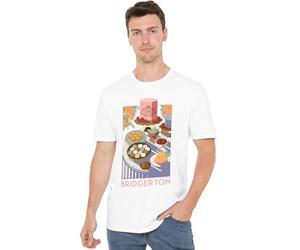 Bridgerton Treats Unisex T Shirt, White, X-Large