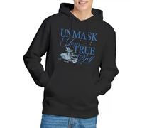 Bridgerton Unmask Your True Self Unisex Hoodie, Black, Large