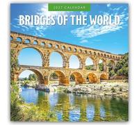 Bridges of the World 2027 Square Wall Calendar: Original Red Robin Publishing Ltd-Kalender [Mehrsprachig] [Kalender]