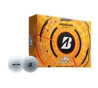 Bridgestone e6 Soft Golf Balls, Long Distance with Soft Feel, White, Dozen