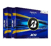 BRIDGESTONE 2026 TOUR B XS GOLF BALLS / DOUBLE DOZEN +FREE 300 TEE BONUS PACK
