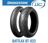 Bridgestone BT023 F ( 120/70 ZR18 TL (59W) M/C, Front wheel )