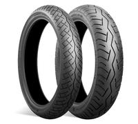 Bridgestone Battlax-bt46 Front 61v Tl Touring Tire Black 110 / 90 / R18