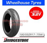 Bridgestone Battlax S21 190/55ZR17 (75W) T/L Rear