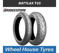 Bridgestone Battlax T33 Pair - 120/70ZR17 58W & 190/55ZR17 75W Motorcycle Tyres