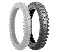 Bridgestone Battlecross-x10 57m Tt Off-road Rear Tire Silver 100 / 90 / R19