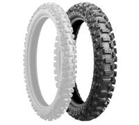 Bridgestone Battlecross-x30 52m Tt Off-road Rear Tire Black 90 / 100 / R16