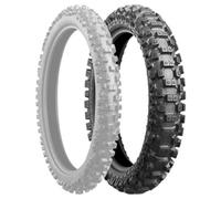 Bridgestone Battlecross-x30 59m Tt Off-road Rear Tire Silver 100 / 100 / R18