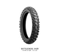 Bridgestone Battlecross X40 62M Rear Tyre 110/90 19"