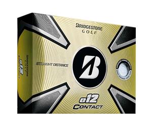 Bridgestone E12 CONTACT GOLF BALLS 2023 - WHITE - 1 Dozen