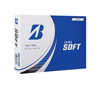 Bridgestone Extra Soft Golf Balls, 2023 Model, 12 Balls, White