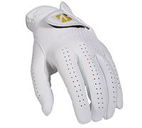 Bridgestone Golf Men's Tour Premium Glove, White, Left Hand, Large