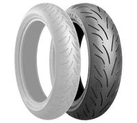 Bridgestone Sc 56l Tl Scooter Rear Tire Black 130 / 70 / R12