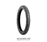 Bridgestone TIRE BATTLECROSS X40 HARD FRONT HONDA, YAMAHA, KAWASAKI, SUZUKI 7188