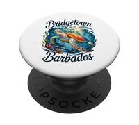 Bridgetown, Barbados Sea Turtle PopSockets Adhesive PopGrip