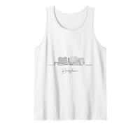 Bridgetown Barbados Skyline North America Travel Souvenirs Tank Top