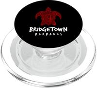 Bridgetown Barbados Tribal Sea Turtle Island PopSockets PopGrip for MagSafe
