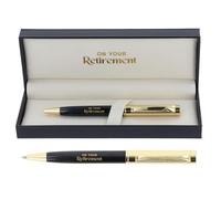 Bridgewater Pen Company Occasion Collection Executive Ballpoint Pen - Graduation, Retirement, Mr & Mrs Wedding Boxed Gift (Retirement)